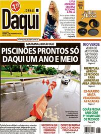 Capa do jornal Jornal Daqui 09/12/2025