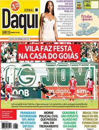 Capa do jornal Jornal Daqui 10/03/2025