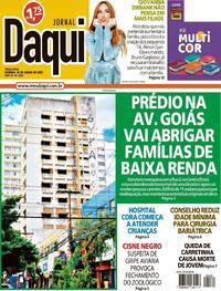 Capa do jornal Jornal Daqui 10/06/2025
