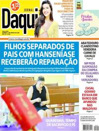 Capa do jornal Jornal Daqui 11/03/2025