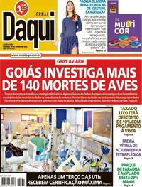 Capa do jornal Jornal Daqui 11/06/2025