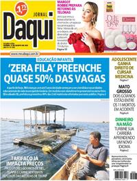 Capa do jornal Jornal Daqui 11/08/2025