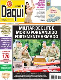 Capa do jornal Jornal Daqui 12/02/2025