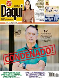 Capa do jornal Jornal Daqui 12/09/2025