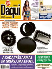 Capa do jornal Jornal Daqui 12/11/2025