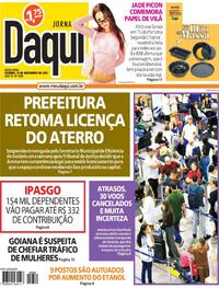 Capa do jornal Jornal Daqui 12/12/2025