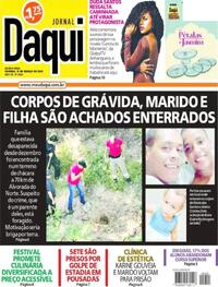 Capa do jornal Jornal Daqui 13/03/2025