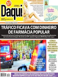 Capa do jornal Jornal Daqui 14/02/2025