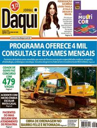 Capa do jornal Jornal Daqui 14/05/2025