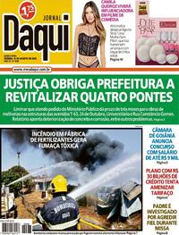 Capa do jornal Jornal Daqui 14/08/2025