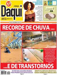 Capa do jornal Jornal Daqui 15/01/2025