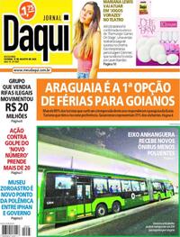 Capa do jornal Jornal Daqui 15/08/2025