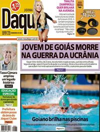 Capa do jornal Jornal Daqui 15/12/2025