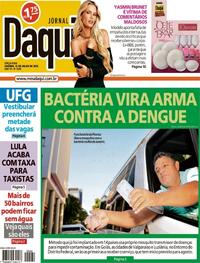 Capa do jornal Jornal Daqui 16/07/2025