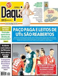Capa do jornal Jornal Daqui 17/03/2025