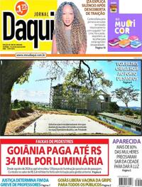 Capa do jornal Jornal Daqui 17/05/2025
