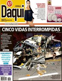 Capa do jornal Jornal Daqui 17/07/2025