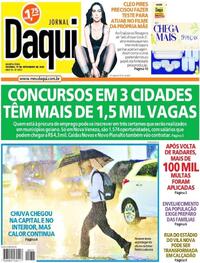 Capa do jornal Jornal Daqui 17/09/2025