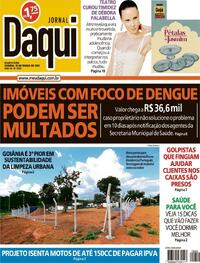 Capa do jornal Jornal Daqui 19/03/2025