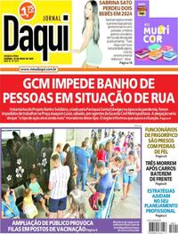 Capa Jornal Daqui 19/05/2025