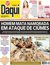 Capa do jornal Jornal Daqui 19/07/2025
