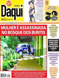 Capa do jornal Jornal Daqui 19/11/2025
