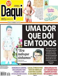 Capa do jornal Jornal Daqui 20/02/2025