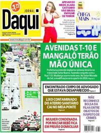 Capa do jornal Jornal Daqui 20/09/2025