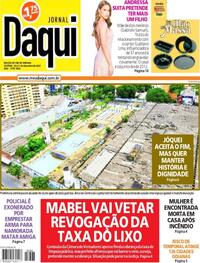 Capa do jornal Jornal Daqui 20/12/2025