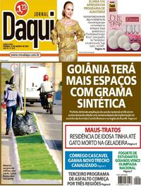 Capa do jornal Jornal Daqui 21/08/2025