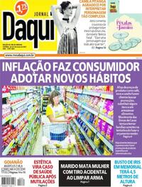 Capa do jornal Jornal Daqui 22/03/2025
