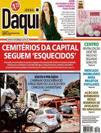 Capa do jornal Jornal Daqui 22/07/2025