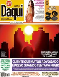 Capa do jornal Jornal Daqui 22/11/2025