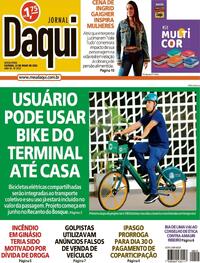 Capa do jornal Jornal Daqui 23/05/2025