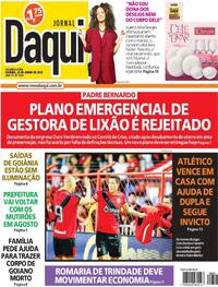 Capa do jornal Jornal Daqui 23/06/2025