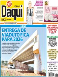 Capa do jornal Jornal Daqui 23/07/2025