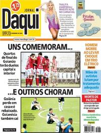 Capa do jornal Jornal Daqui 24/02/2025