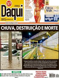 Capa do jornal Jornal Daqui 24/09/2025