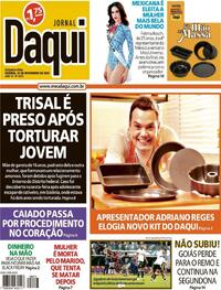 Capa do jornal Jornal Daqui 24/11/2025