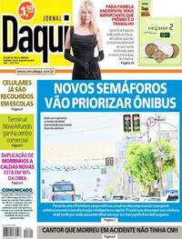 Capa do jornal Jornal Daqui 25/01/2025