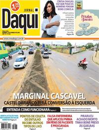 Capa do jornal Jornal Daqui 25/03/2025