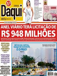 Capa do jornal Jornal Daqui 25/06/2025