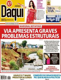 Capa do jornal Jornal Daqui 25/09/2025