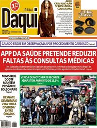 Capa do jornal Jornal Daqui 25/11/2025