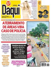 Capa do jornal Jornal Daqui 27/12/2025