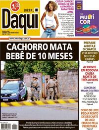 Capa Jornal Daqui 28/05/2025