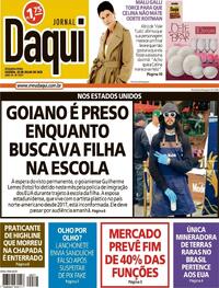 Capa do jornal Jornal Daqui 28/07/2025