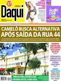 Capa do jornal Jornal Daqui 30/04/2025