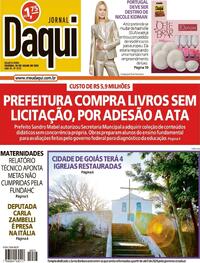 Capa do jornal Jornal Daqui 30/07/2025