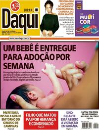Capa do jornal Jornal Daqui 31/05/2025